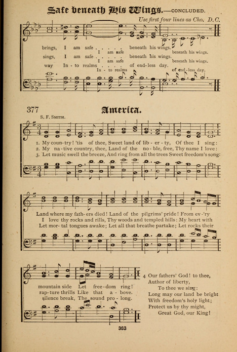 The Quartet: Four Complete Works in One Volume (Songs of Redeeming Love, The Ark of Praise, the Quiver of Sacred Song, and the Hymns of the Heart with Solos) page 331