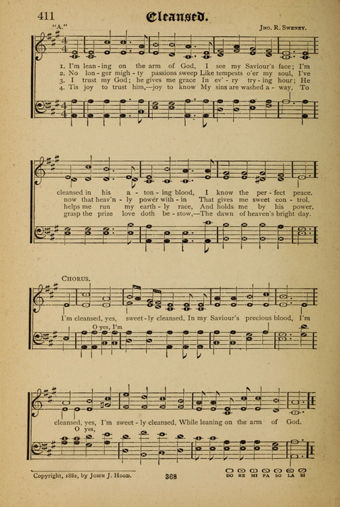 The Quartet: Four Complete Works in One Volume (Songs of Redeeming Love, The Ark of Praise, the Quiver of Sacred Song, and the Hymns of the Heart with Solos) page 368