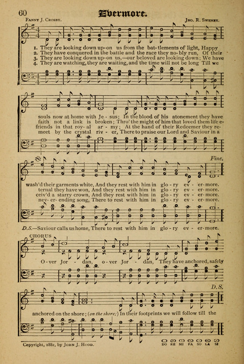 The Quartet: Four Complete Works in One Volume (Songs of Redeeming Love, The Ark of Praise, the Quiver of Sacred Song, and the Hymns of the Heart with Solos) page 60