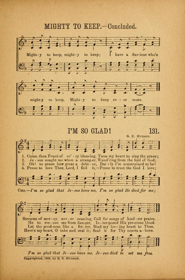 Quartette: containing Songs for the Ransomed, Songs of Love Peace and Joy, Gems of Gospel Song, Salvation Echoes, with one hundred choice selections added page 119