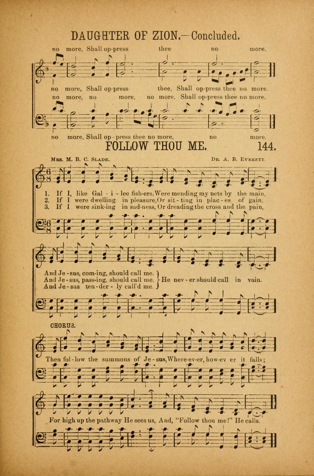 Quartette: containing Songs for the Ransomed, Songs of Love Peace and Joy, Gems of Gospel Song, Salvation Echoes, with one hundred choice selections added page 129