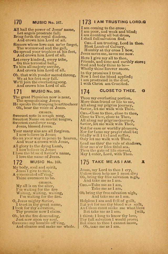 Quartette: containing Songs for the Ransomed, Songs of Love Peace and Joy, Gems of Gospel Song, Salvation Echoes, with one hundred choice selections added page 141