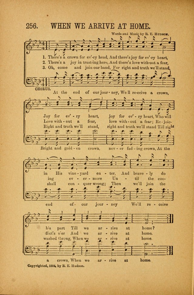 Quartette: containing Songs for the Ransomed, Songs of Love Peace and Joy, Gems of Gospel Song, Salvation Echoes, with one hundred choice selections added page 164