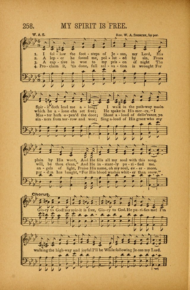 Quartette: containing Songs for the Ransomed, Songs of Love Peace and Joy, Gems of Gospel Song, Salvation Echoes, with one hundred choice selections added page 166