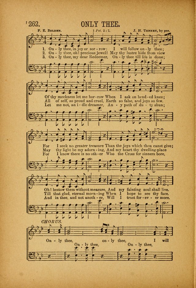 Quartette: containing Songs for the Ransomed, Songs of Love Peace and Joy, Gems of Gospel Song, Salvation Echoes, with one hundred choice selections added page 170