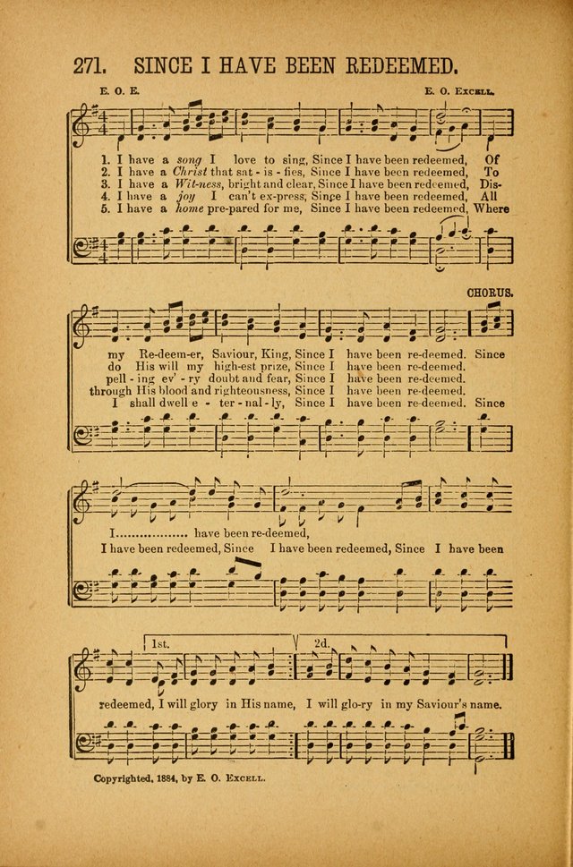 Quartette: containing Songs for the Ransomed, Songs of Love Peace and Joy, Gems of Gospel Song, Salvation Echoes, with one hundred choice selections added page 180