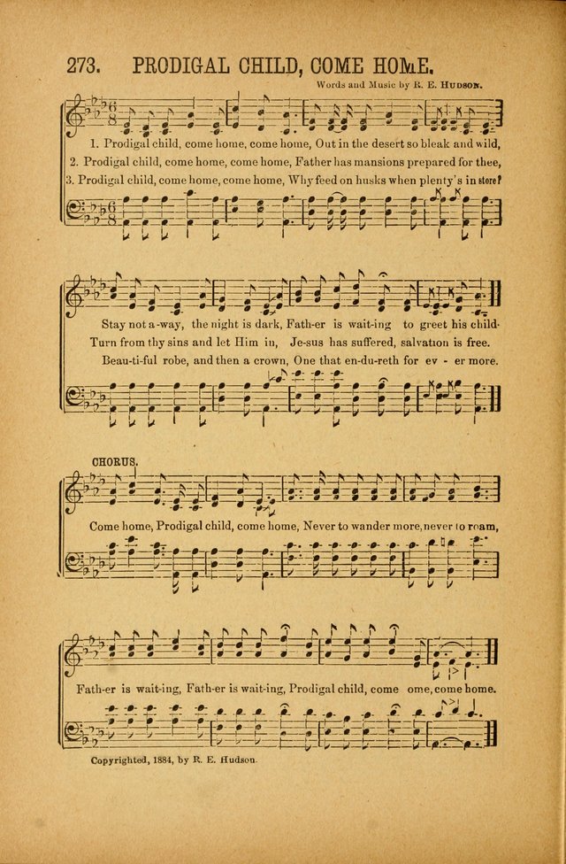 Quartette: containing Songs for the Ransomed, Songs of Love Peace and Joy, Gems of Gospel Song, Salvation Echoes, with one hundred choice selections added page 182