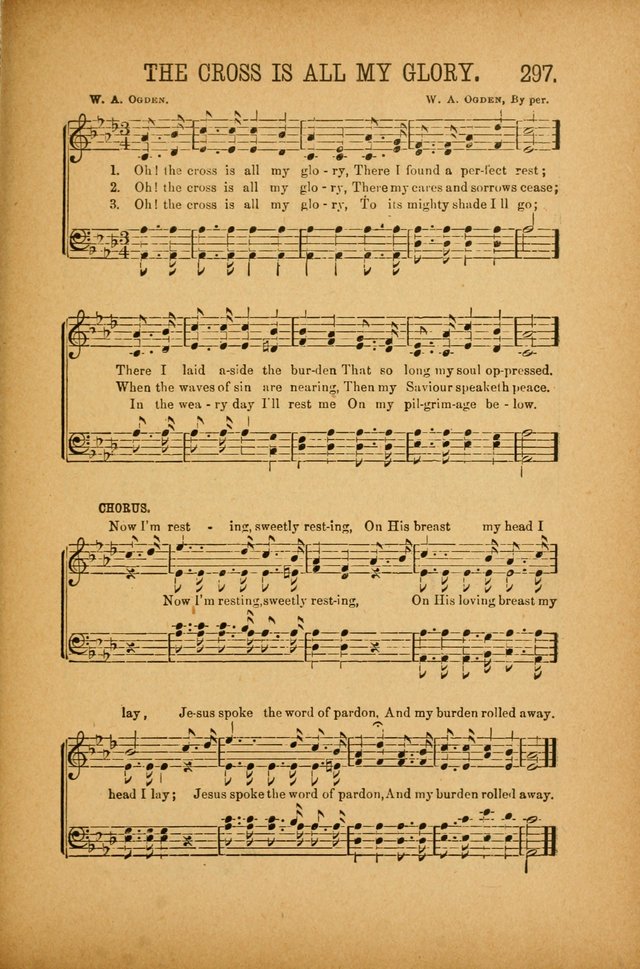 Quartette: containing Songs for the Ransomed, Songs of Love Peace and Joy, Gems of Gospel Song, Salvation Echoes, with one hundred choice selections added page 207