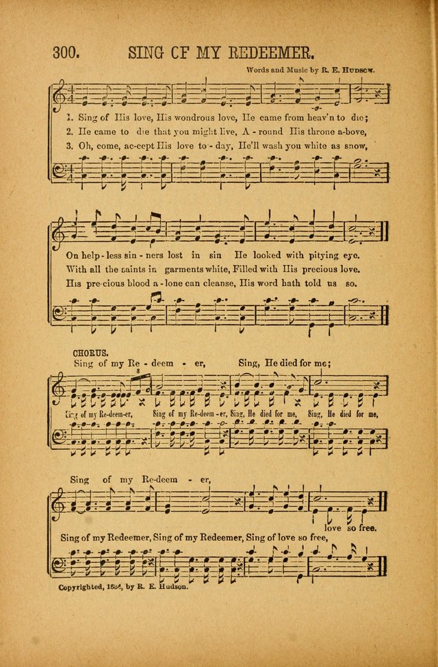 Quartette: containing Songs for the Ransomed, Songs of Love Peace and Joy, Gems of Gospel Song, Salvation Echoes, with one hundred choice selections added page 210