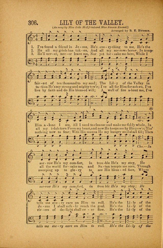 Quartette: containing Songs for the Ransomed, Songs of Love Peace and Joy, Gems of Gospel Song, Salvation Echoes, with one hundred choice selections added page 216