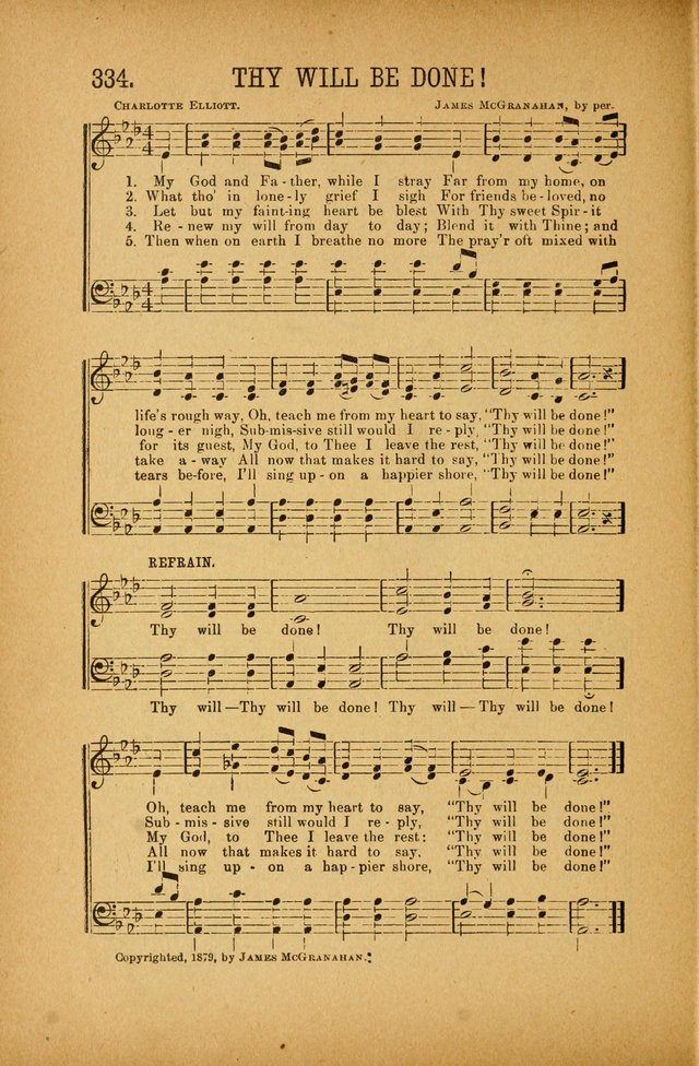 Quartette: containing Songs for the Ransomed, Songs of Love Peace and Joy, Gems of Gospel Song, Salvation Echoes, with one hundred choice selections added page 244