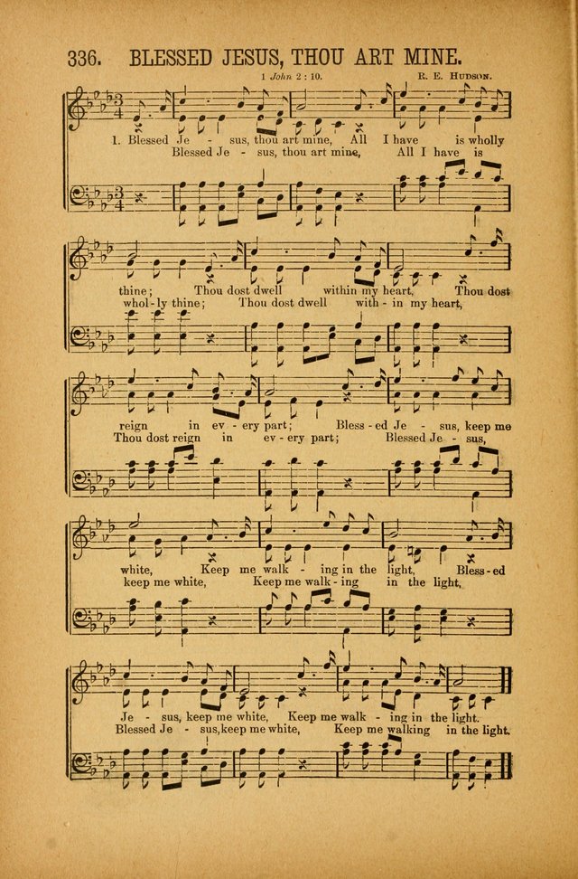 Quartette: containing Songs for the Ransomed, Songs of Love Peace and Joy, Gems of Gospel Song, Salvation Echoes, with one hundred choice selections added page 246