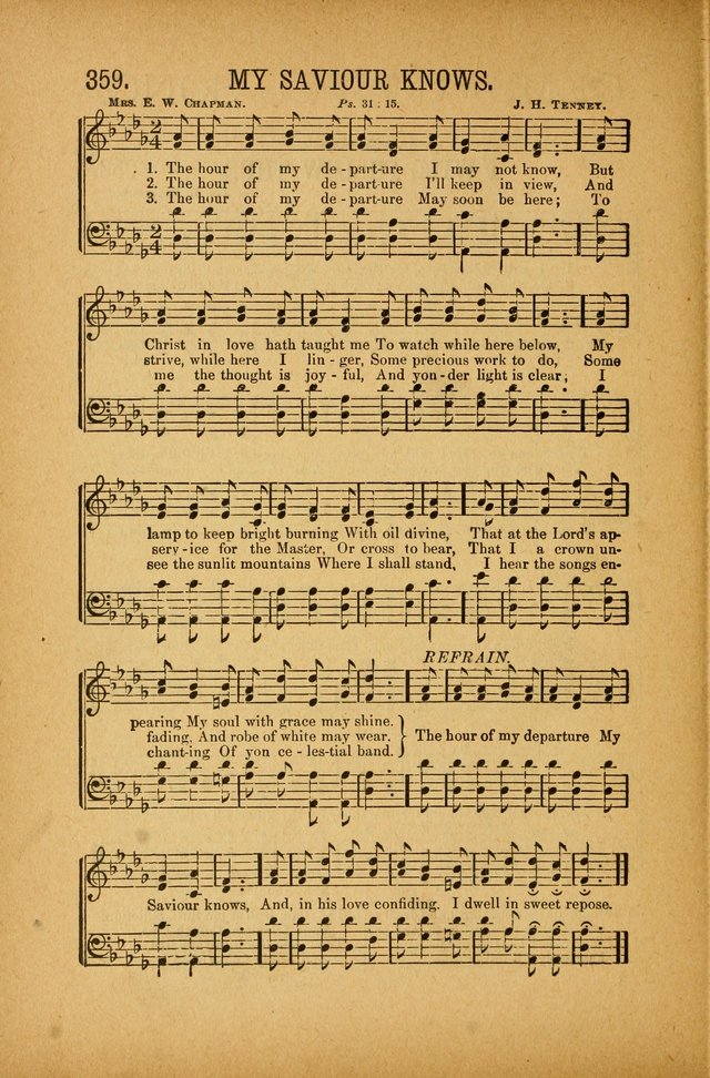 Quartette: containing Songs for the Ransomed, Songs of Love Peace and Joy, Gems of Gospel Song, Salvation Echoes, with one hundred choice selections added page 260