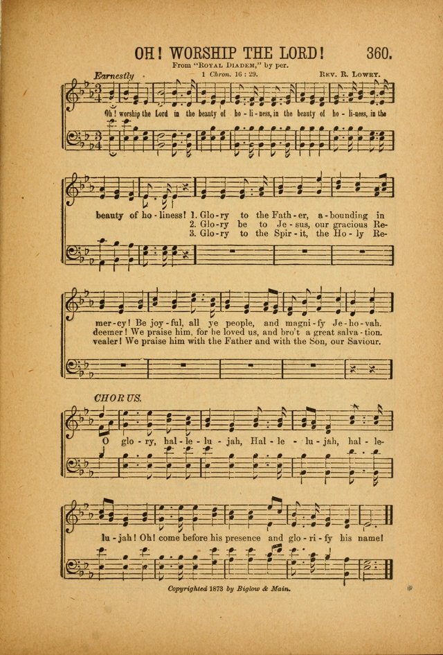 Quartette: containing Songs for the Ransomed, Songs of Love Peace and Joy, Gems of Gospel Song, Salvation Echoes, with one hundred choice selections added page 261