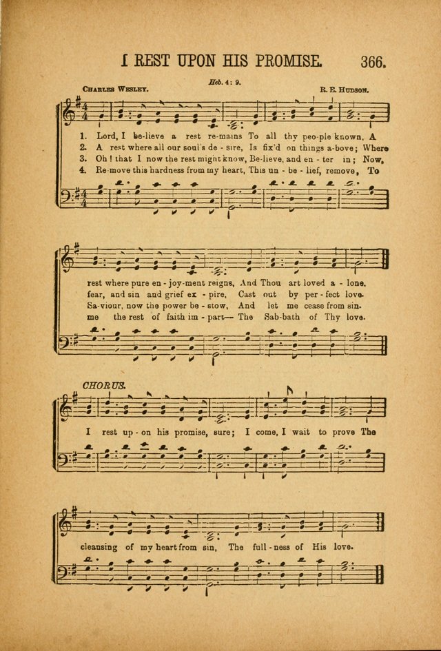 Quartette: containing Songs for the Ransomed, Songs of Love Peace and Joy, Gems of Gospel Song, Salvation Echoes, with one hundred choice selections added page 267