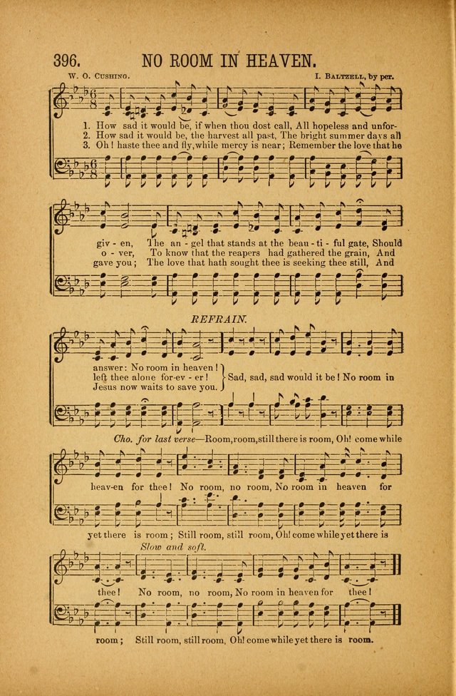 Quartette: containing Songs for the Ransomed, Songs of Love Peace and Joy, Gems of Gospel Song, Salvation Echoes, with one hundred choice selections added page 296