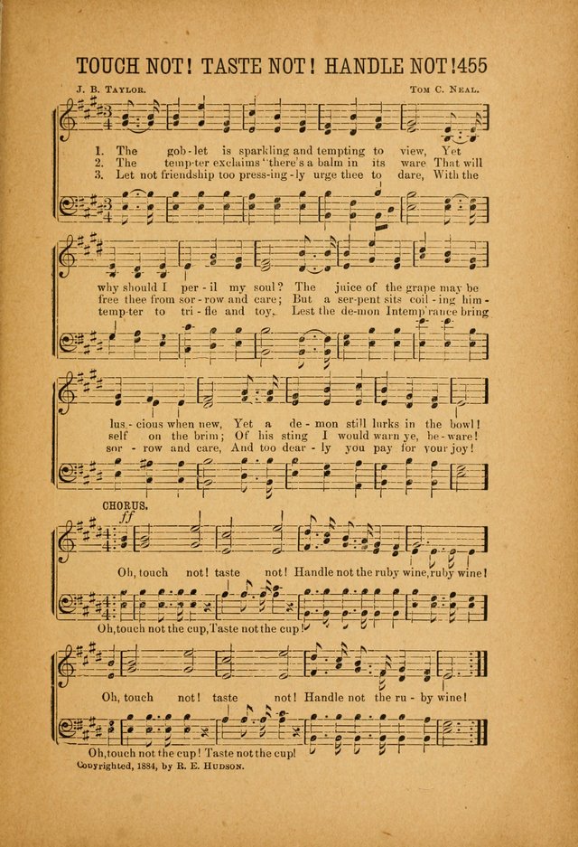 Quartette: containing Songs for the Ransomed, Songs of Love Peace and Joy, Gems of Gospel Song, Salvation Echoes, with one hundred choice selections added page 343