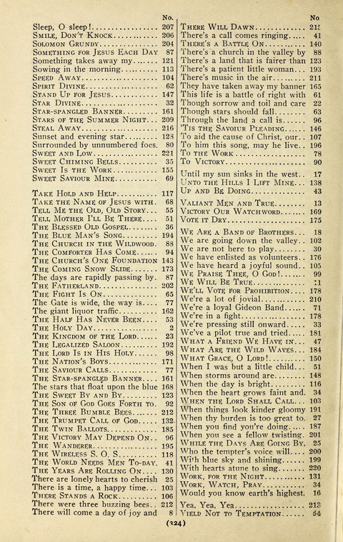 Quartets and Choruses for Men: A Collection of New and Old Gospel Songs to which is added Patriotic, Prohibition and Entertainment Songs page 222