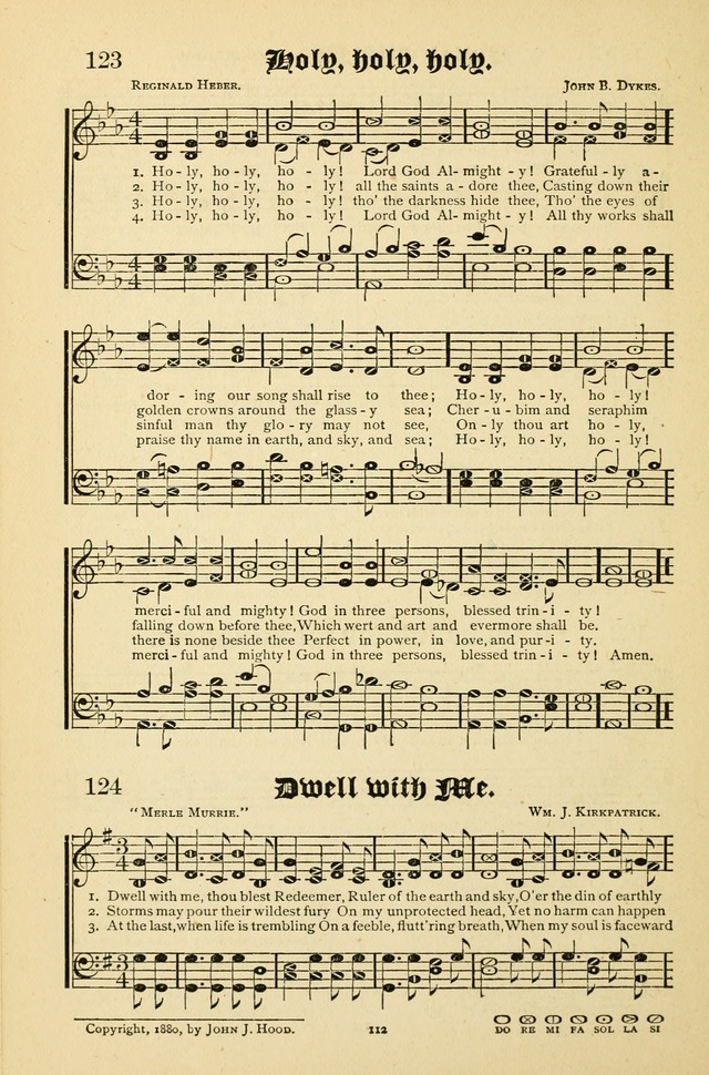 The Quiver of Sacred Song: for use in Sunday School, Prayer Meetings, Gospel Meetings, etc. page 112