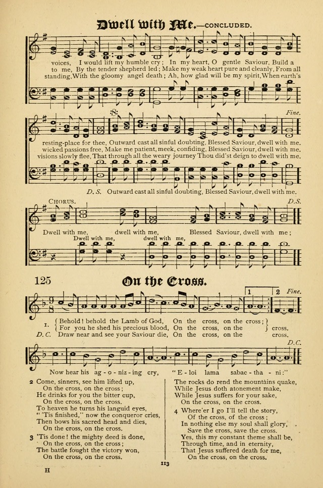 The Quiver of Sacred Song: for use in Sunday School, Prayer Meetings, Gospel Meetings, etc. page 113