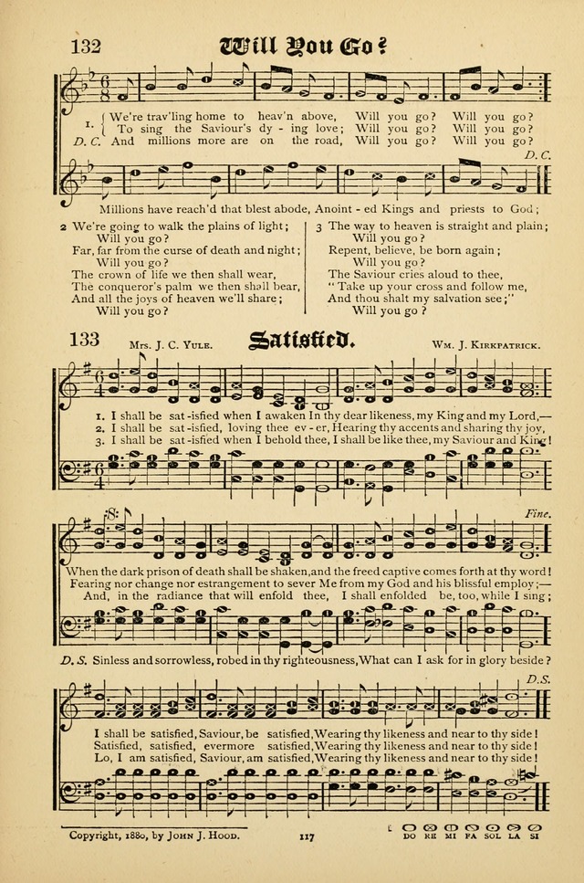 The Quiver of Sacred Song: for use in Sunday School, Prayer Meetings, Gospel Meetings, etc. page 117