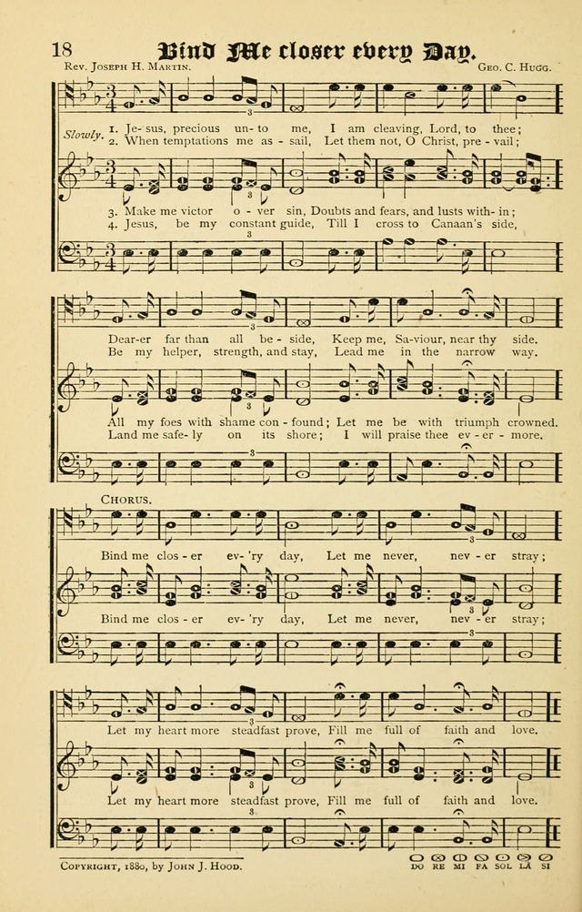 The Quiver of Sacred Song: for use in Sunday School, Prayer Meetings, Gospel Meetings, etc. page 18