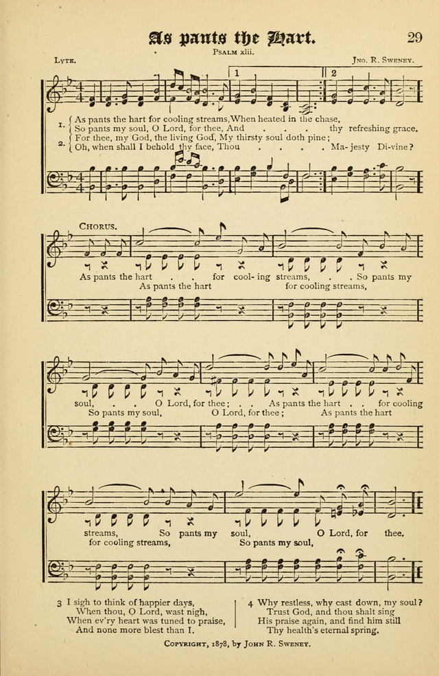 The Quiver of Sacred Song: for use in Sunday School, Prayer Meetings, Gospel Meetings, etc. page 29