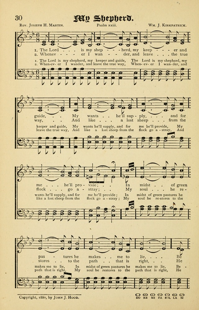 The Quiver of Sacred Song: for use in Sunday School, Prayer Meetings, Gospel Meetings, etc. page 30