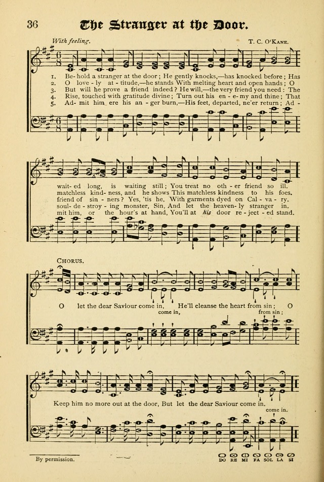 The Quiver of Sacred Song: for use in Sunday School, Prayer Meetings, Gospel Meetings, etc. page 36