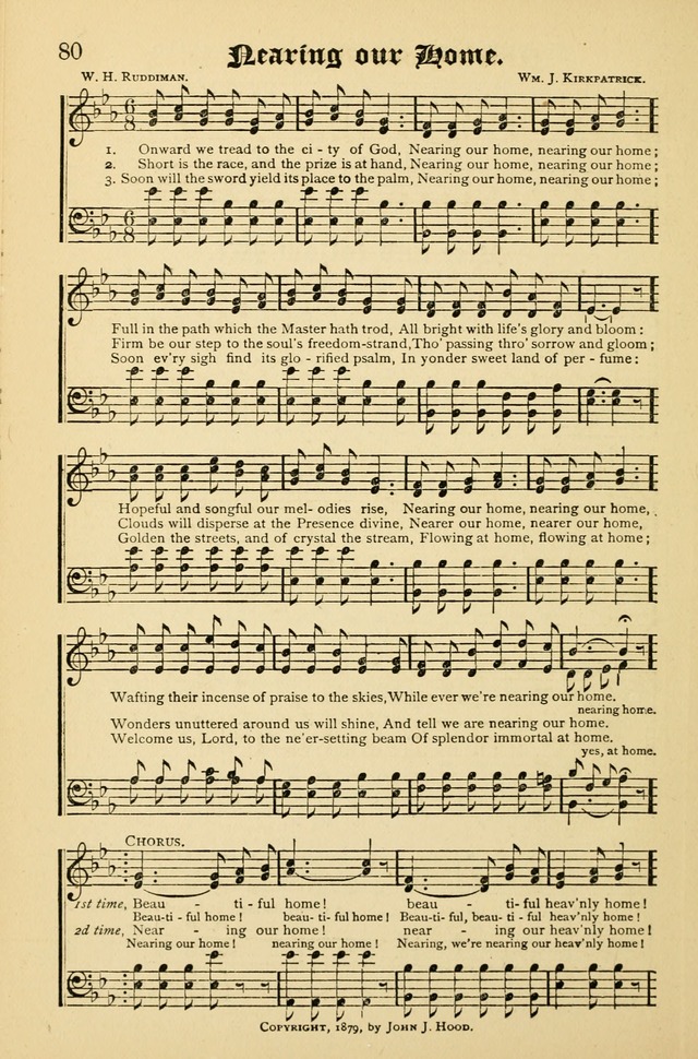 The Quiver of Sacred Song: for use in Sunday School, Prayer Meetings, Gospel Meetings, etc. page 80