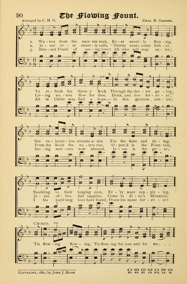 The Quiver of Sacred Song: for use in Sunday School, Prayer Meetings, Gospel Meetings, etc. page 90