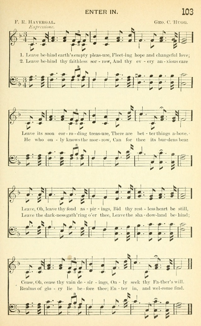 Rich in Blessing: a grand new collection for Sunday-schools, Christian endeavor, Epworth League, revival, camp and prayer meetings, choirs, and the home circle page 112