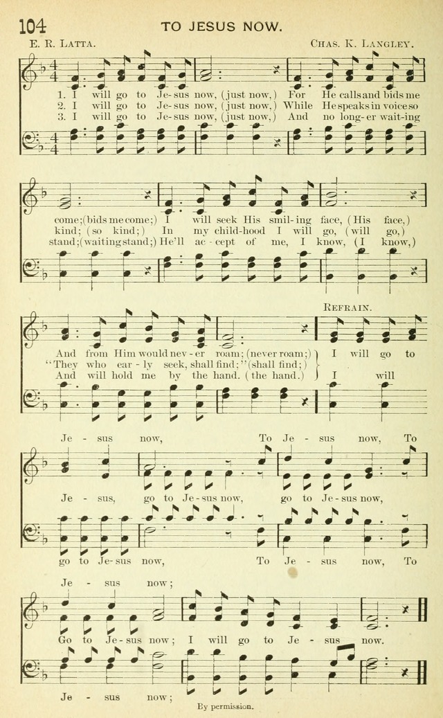 Rich in Blessing: a grand new collection for Sunday-schools, Christian endeavor, Epworth League, revival, camp and prayer meetings, choirs, and the home circle page 113