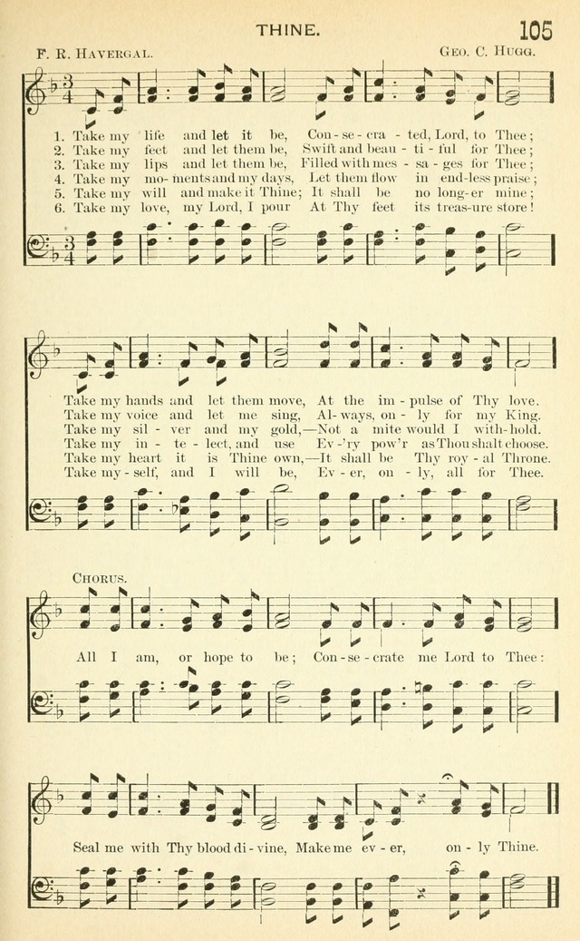 Rich in Blessing: a grand new collection for Sunday-schools, Christian endeavor, Epworth League, revival, camp and prayer meetings, choirs, and the home circle page 114