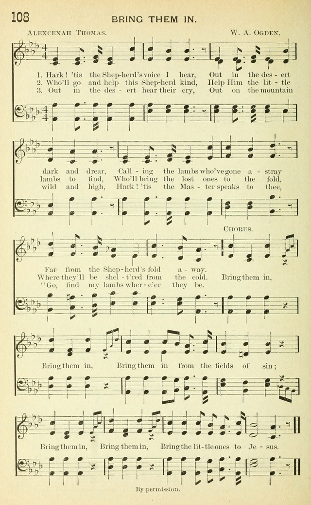 Rich in Blessing: a grand new collection for Sunday-schools, Christian endeavor, Epworth League, revival, camp and prayer meetings, choirs, and the home circle page 117