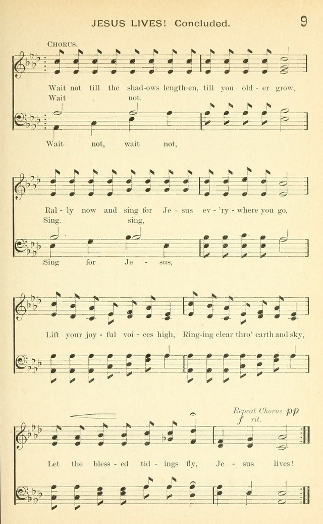 Rich in Blessing: a grand new collection for Sunday-schools, Christian endeavor, Epworth League, revival, camp and prayer meetings, choirs, and the home circle page 16