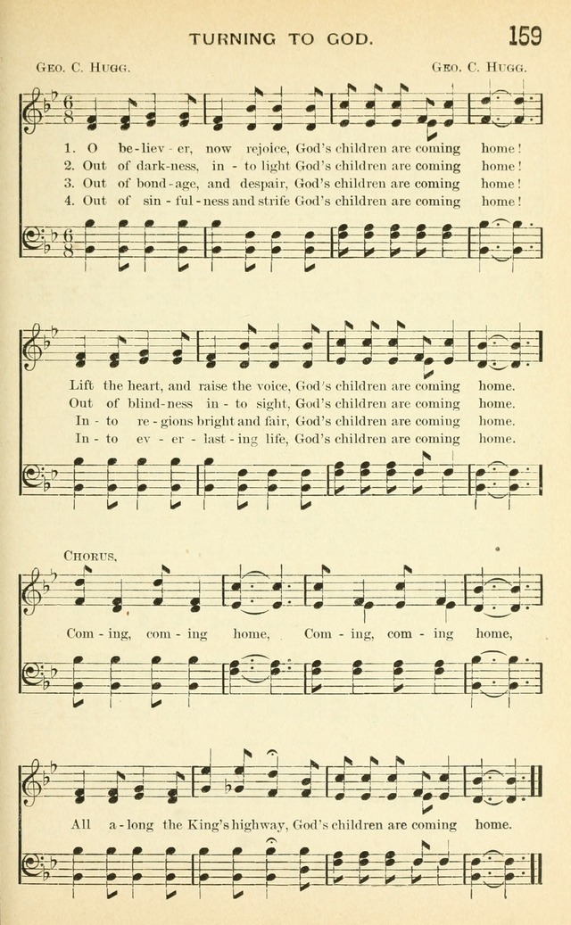 Rich in Blessing: a grand new collection for Sunday-schools, Christian endeavor, Epworth League, revival, camp and prayer meetings, choirs, and the home circle page 168