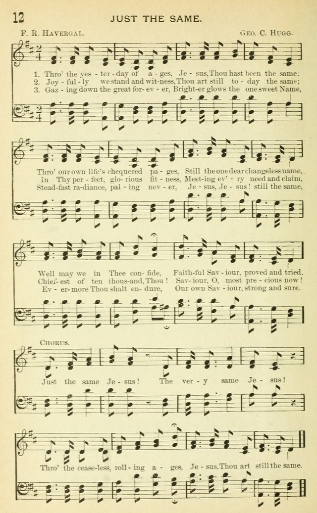 Rich in Blessing: a grand new collection for Sunday-schools, Christian endeavor, Epworth League, revival, camp and prayer meetings, choirs, and the home circle page 19