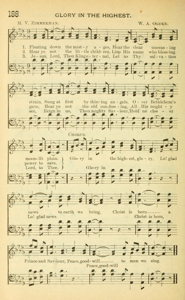 Rich in Blessing: a grand new collection for Sunday-schools, Christian endeavor, Epworth League, revival, camp and prayer meetings, choirs, and the home circle page 197