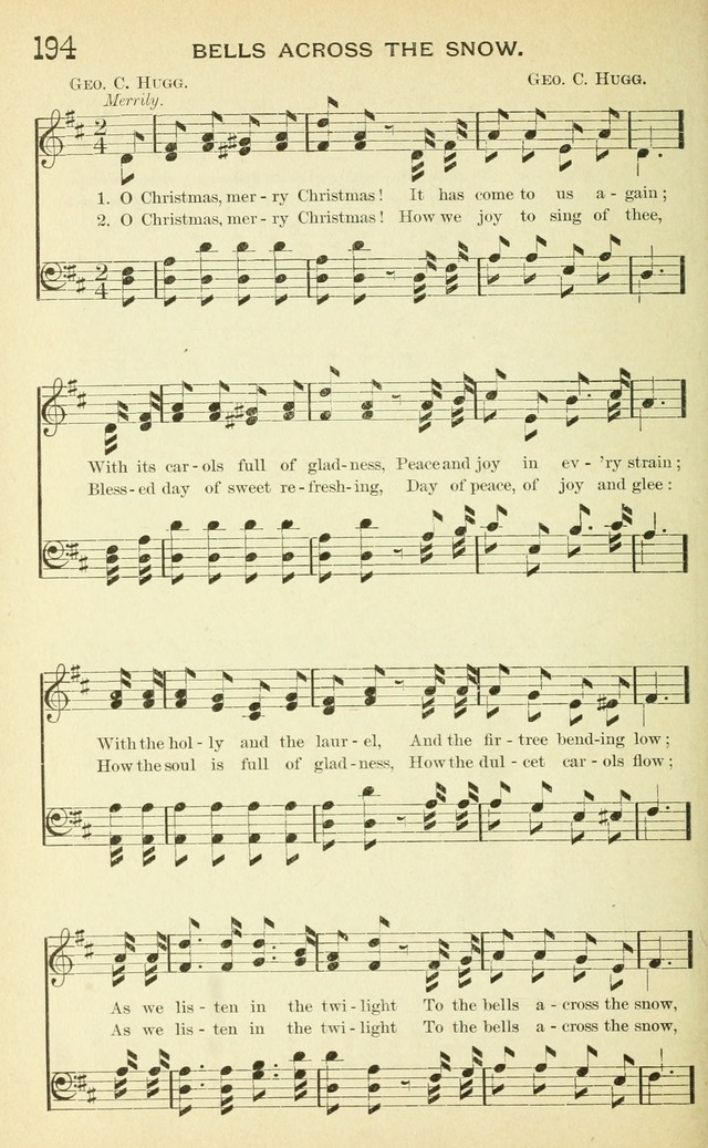 Rich in Blessing: a grand new collection for Sunday-schools, Christian endeavor, Epworth League, revival, camp and prayer meetings, choirs, and the home circle page 203