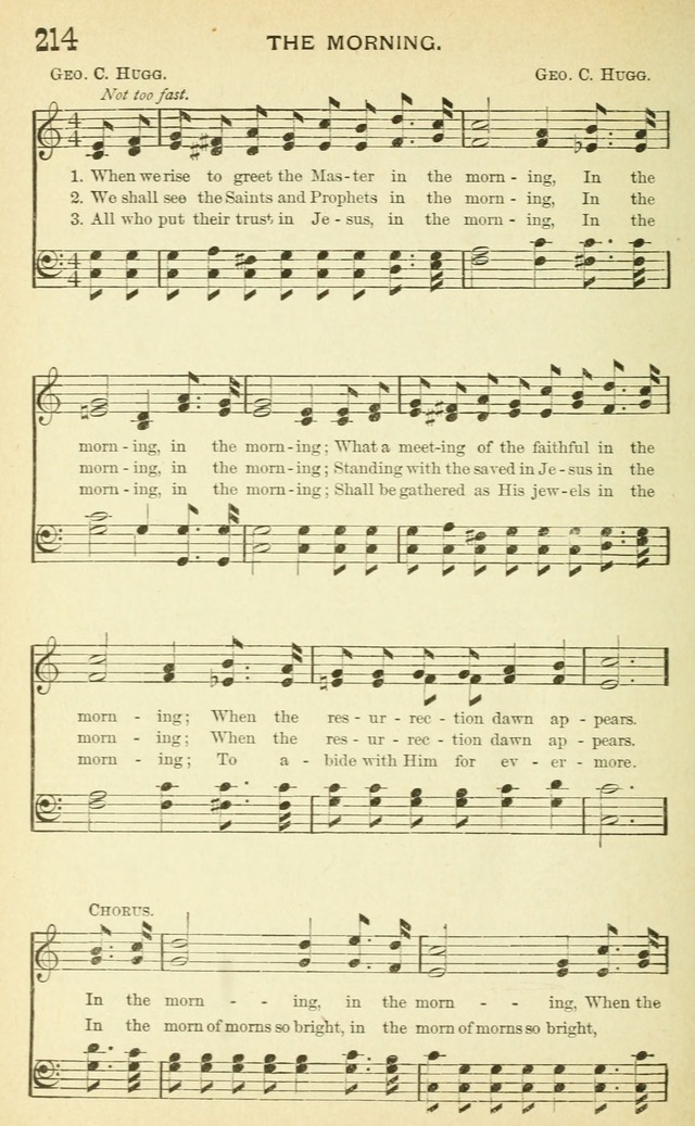 Rich in Blessing: a grand new collection for Sunday-schools, Christian endeavor, Epworth League, revival, camp and prayer meetings, choirs, and the home circle page 223