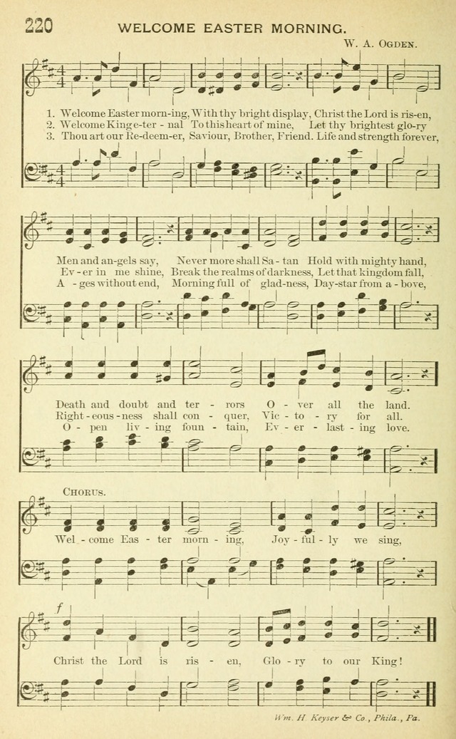 Rich in Blessing: a grand new collection for Sunday-schools, Christian endeavor, Epworth League, revival, camp and prayer meetings, choirs, and the home circle page 229