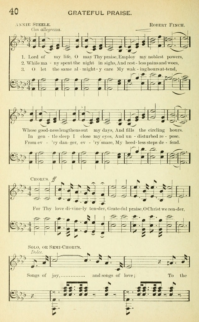 Rich in Blessing: a grand new collection for Sunday-schools, Christian endeavor, Epworth League, revival, camp and prayer meetings, choirs, and the home circle page 49