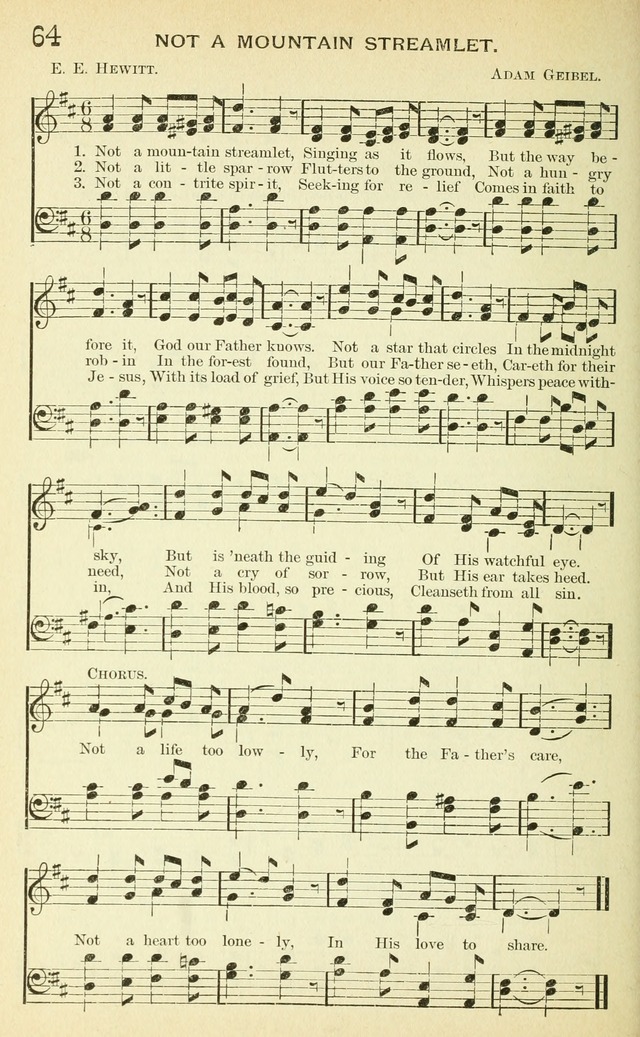 Rich in Blessing: a grand new collection for Sunday-schools, Christian endeavor, Epworth League, revival, camp and prayer meetings, choirs, and the home circle page 73