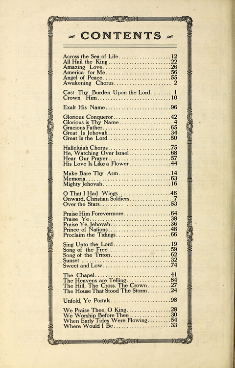 Rodeheaver Chorus Collection page 104