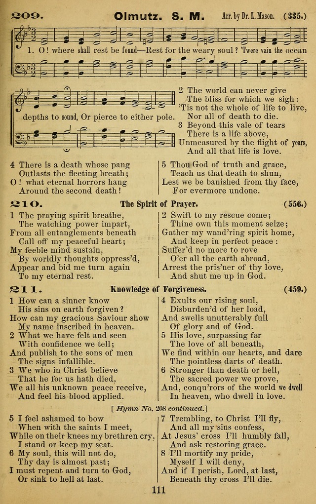 The Revivalist: a Collection of Choice Revival Hymns and Tunes page 111