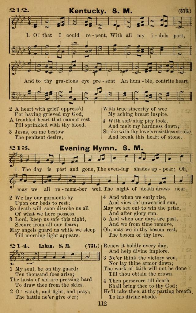 The Revivalist: a Collection of Choice Revival Hymns and Tunes page 112