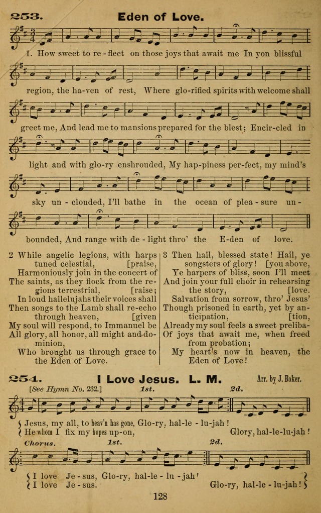 The Revivalist: a Collection of Choice Revival Hymns and Tunes page 128