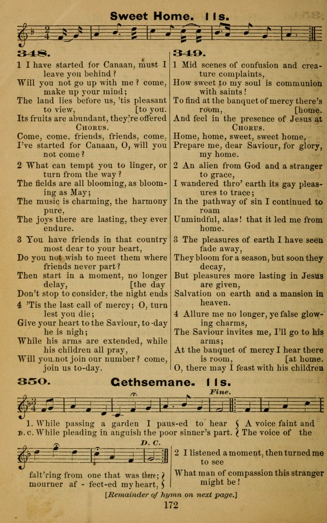 The Revivalist: a Collection of Choice Revival Hymns and Tunes page 172