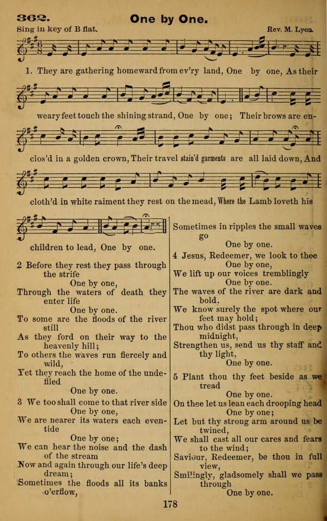 The Revivalist: a Collection of Choice Revival Hymns and Tunes page 178